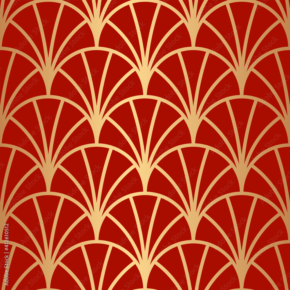 Art Deco seamless pattern. Art Deco seamless pattern.