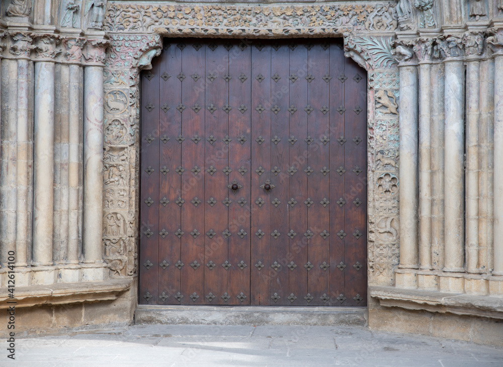 old gate of spanish church