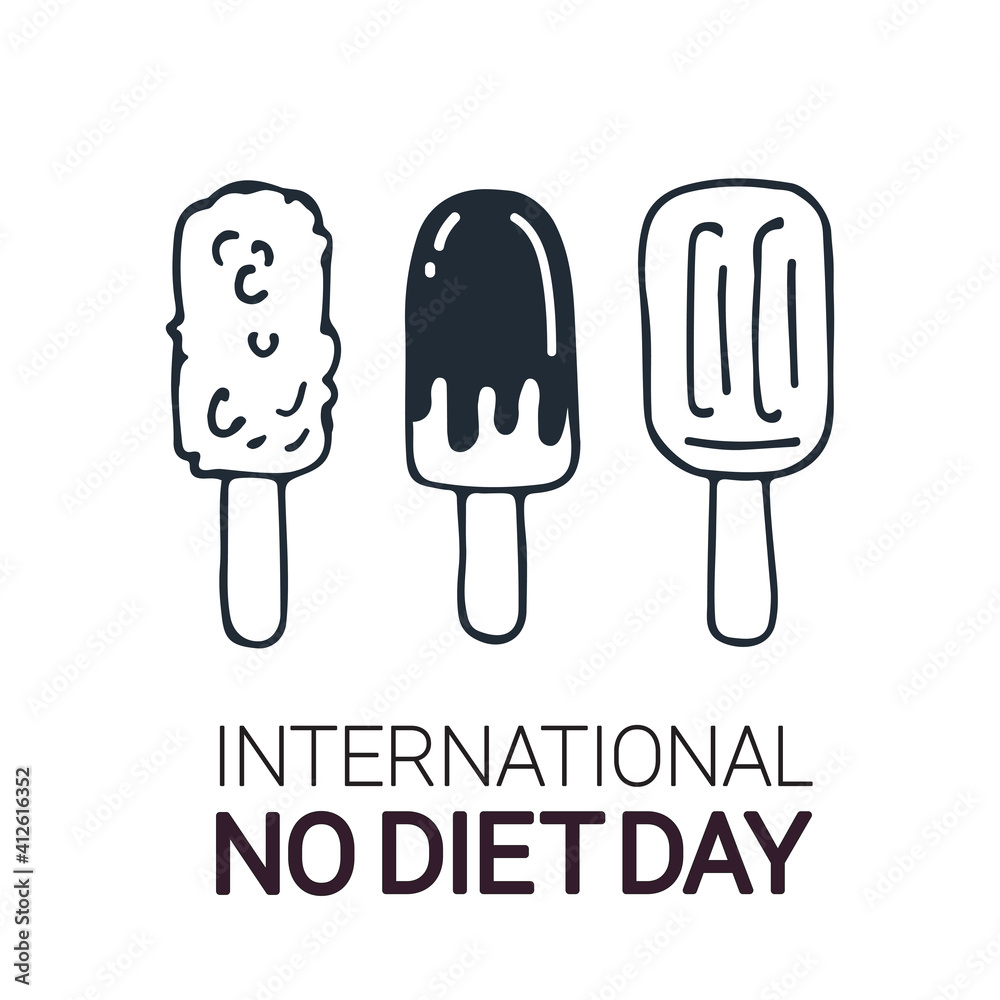 Fototapeta premium no diet day-04