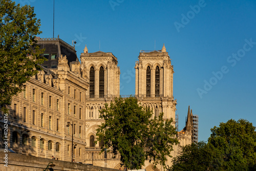 Notre Dame de Paris after the fire