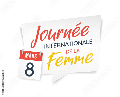 Journée Internationale de la Femme - 8 Mars