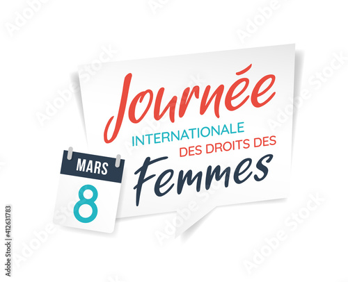 Journée Internationale des droits des Femmes - 8 Mars