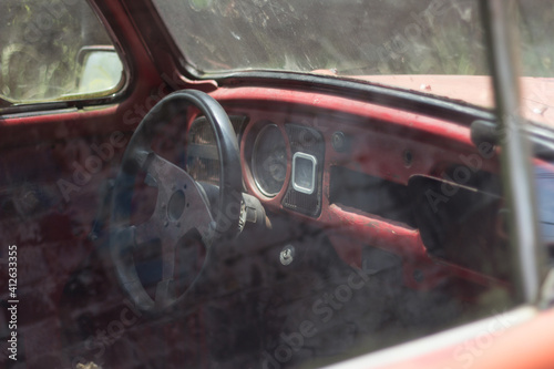 red car window © Tom