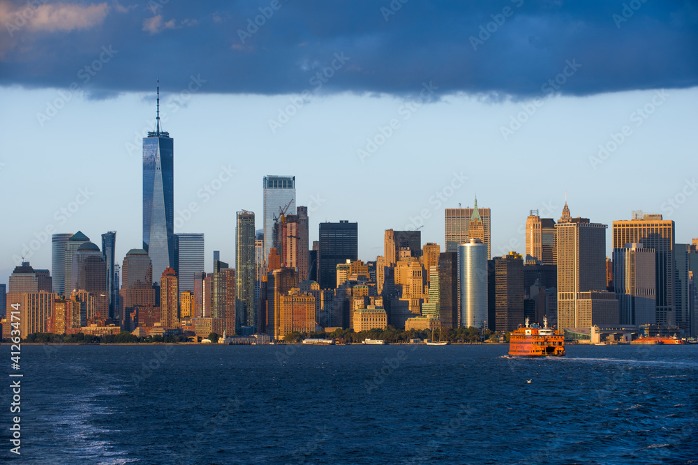 Fototapeta premium Skyline Manhattan, New York.