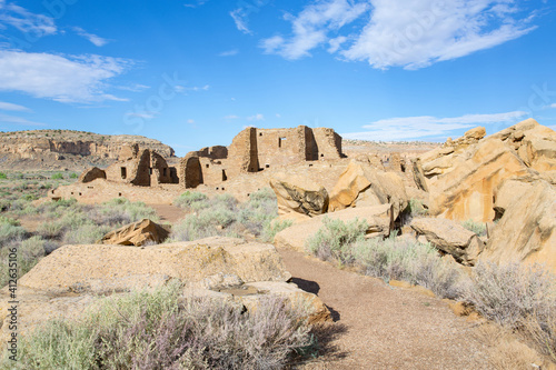 Chaco Culture National Historical Park in New Mexico, USA photo