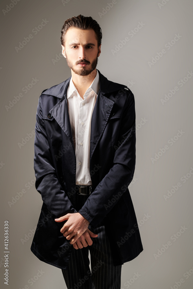 person in coat person in coat