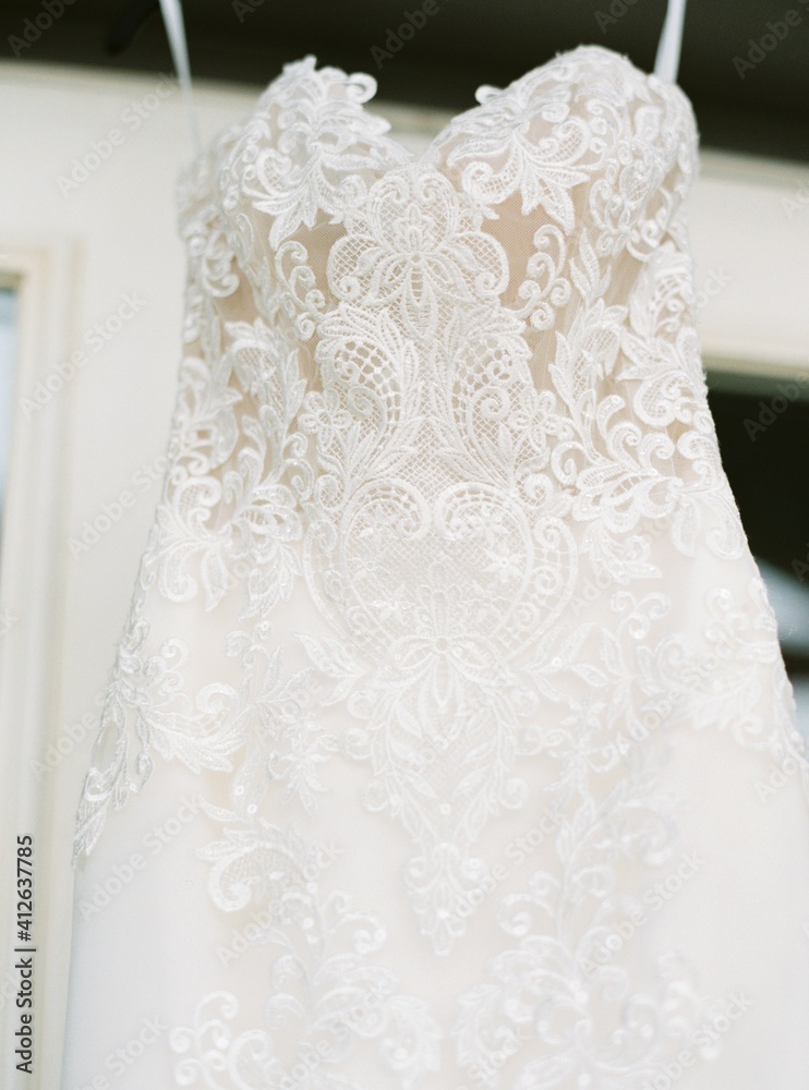 Wedding dress details Wedding dress details