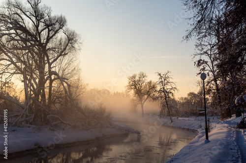 Piękna zima na Podlasiu, Polska © podlaski49