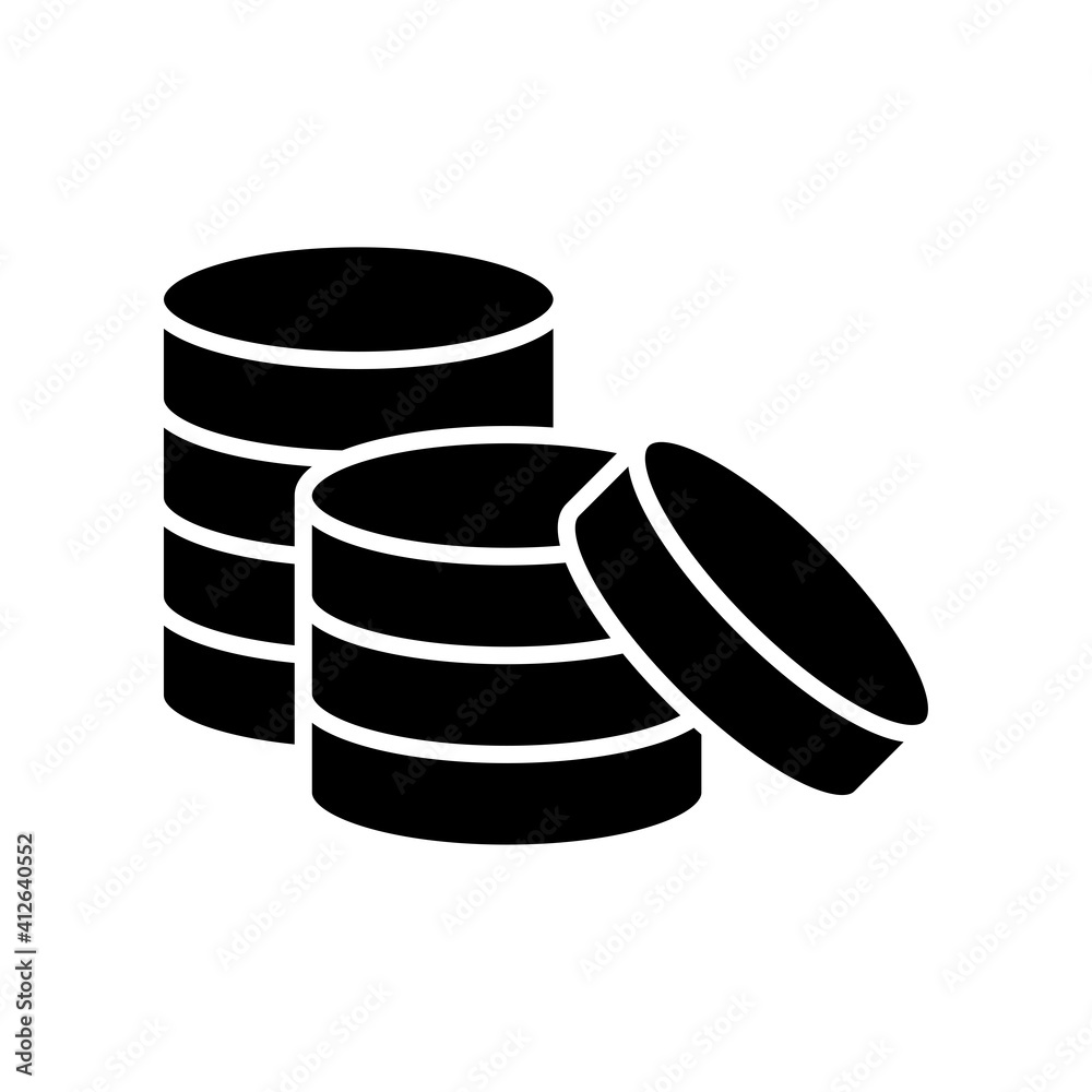 money coin icon design vector template money coin icon design vector template