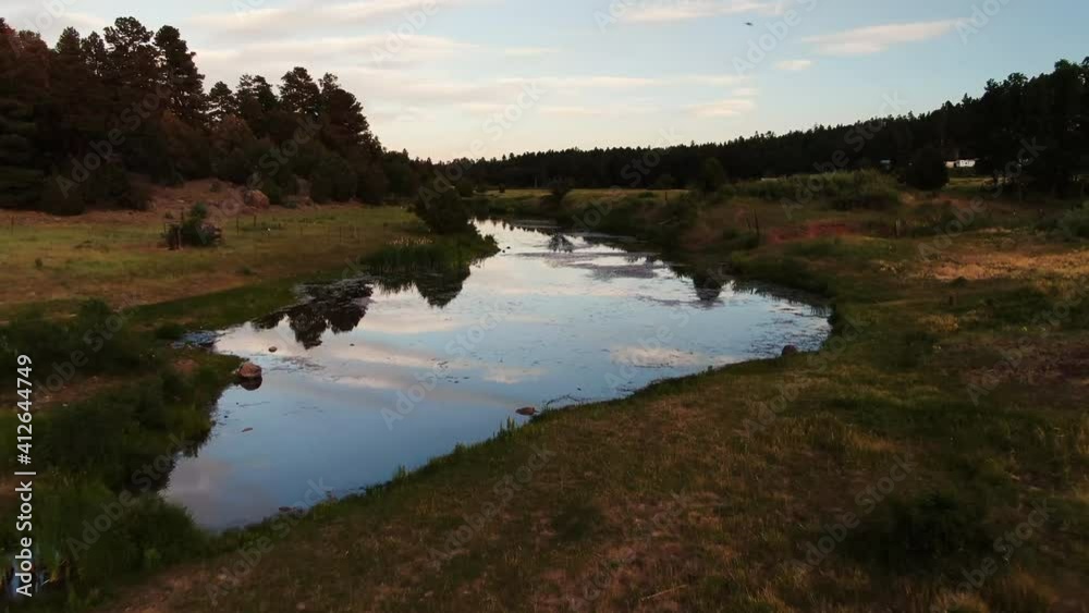 Flying slowly along the creek this clip offers the amazing scenery of rural northeastern Arizona in stunning detail. This creek flows from Show Low Lake on the border of Show Low and Pinetop Arizona. Flying slowly along the creek this clip offers the amazing scenery of rural northeastern Arizona in stunning detail. This creek flows from Show Low Lake on the border of Show Low and Pinetop Arizona.