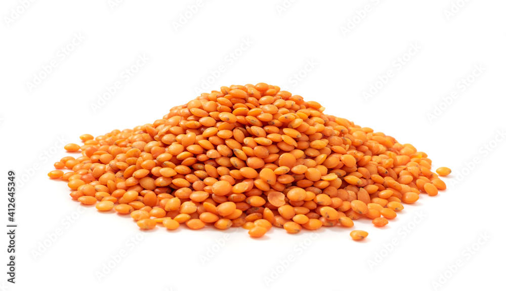 Raw Dry Lentils, Lentil Grains, Dal, Daal, Dhal, Masoor Raw Dry Lentils, Lentil Grains, Dal, Daal, Dhal, Masoor