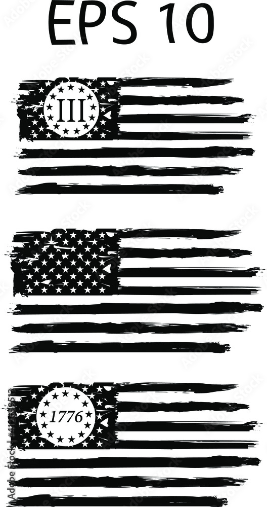 Betsy Ross 1776 13 Stars Distressed US Flag on transparent background. US Flag. American Flag brush stroke ESP 10American US Flag. EPs 10. Betsy Ross 1776 13 Stars Distressed US Flag on transparent background. US Flag. American Flag brush stroke ESP 10American US Flag. EPs 10.