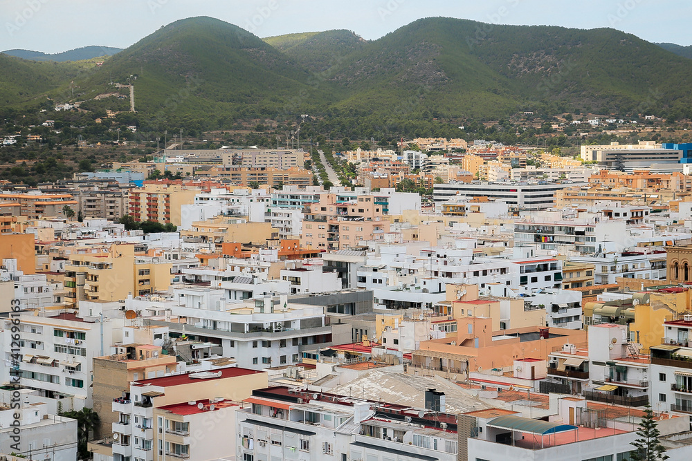 view of the city