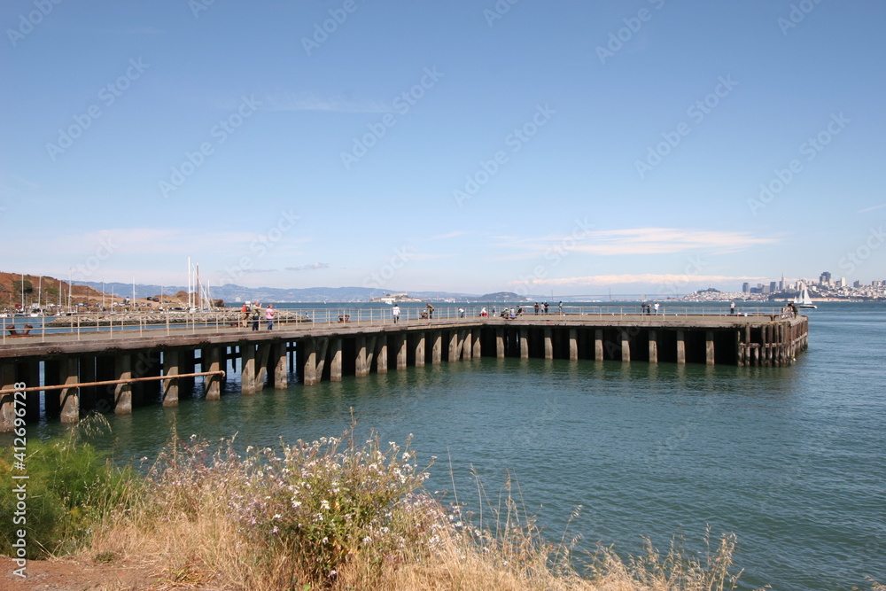 San Francisco Bridge Marin Side