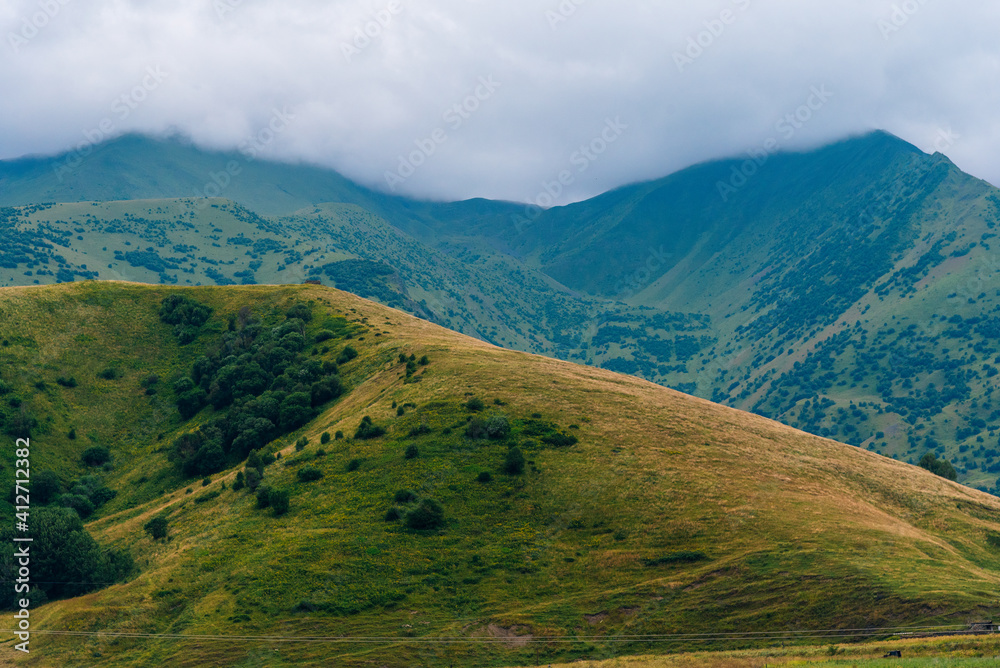 landscape in the mountains