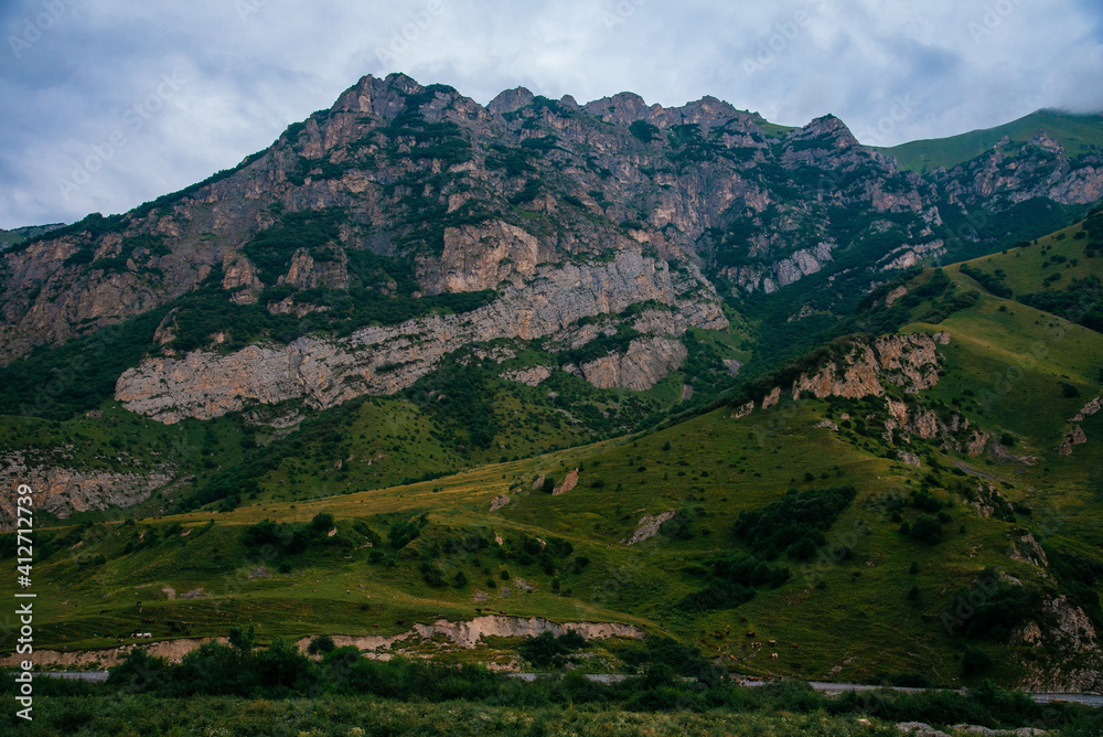 landscape in the mountains