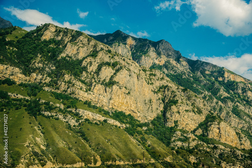 landscape with mountains