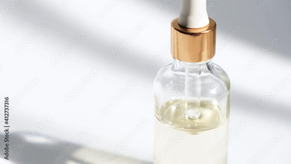 Dropper glass Bottle Mock-Up. Сosmetic pipette on white background. Dropper glass Bottle Mock-Up. Сosmetic pipette on white background.