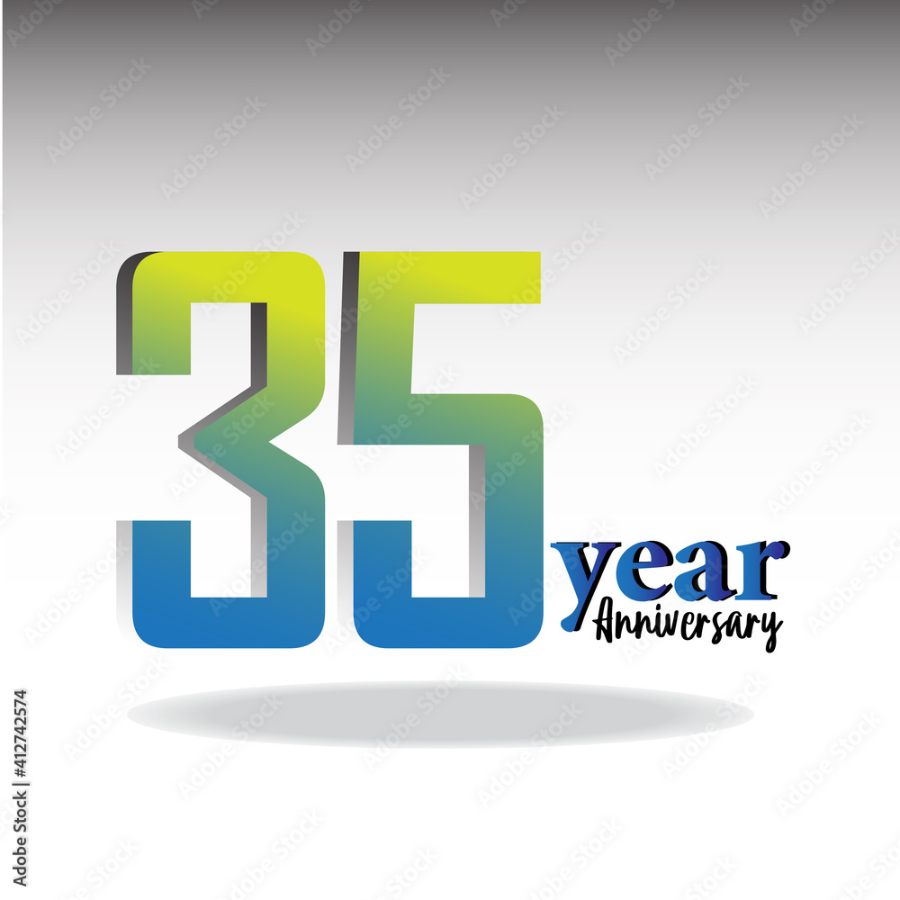 Anniversary Logo Vector Template Design Illustration rainbow and white Anniversary Logo Vector Template Design Illustration rainbow and white