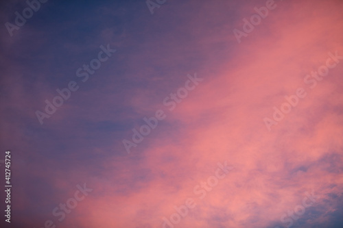 Fototapeta Naklejka Na Ścianę i Meble -  pink clouds