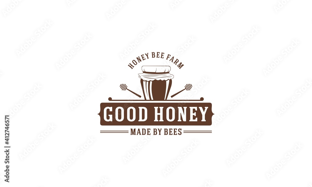 logo for honey or honey farm that produces the best honey logo for honey or honey farm that produces the best honey