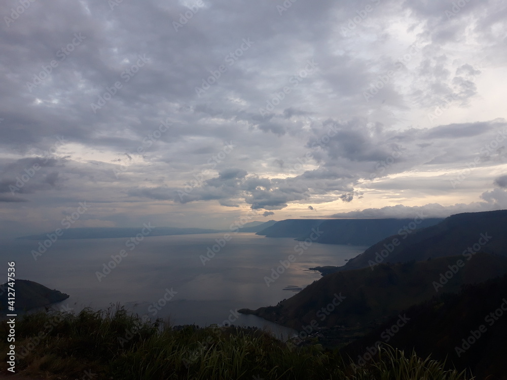 Fototapeta premium time lapse clouds