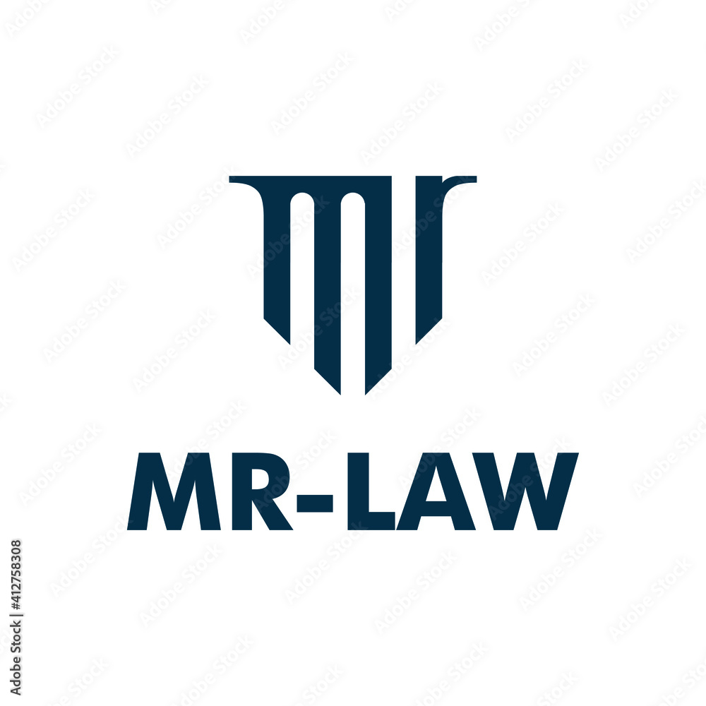 Mr lettering attorney pillar mr law simbol design exclusive inspiration Mr lettering attorney pillar mr law simbol design exclusive inspiration