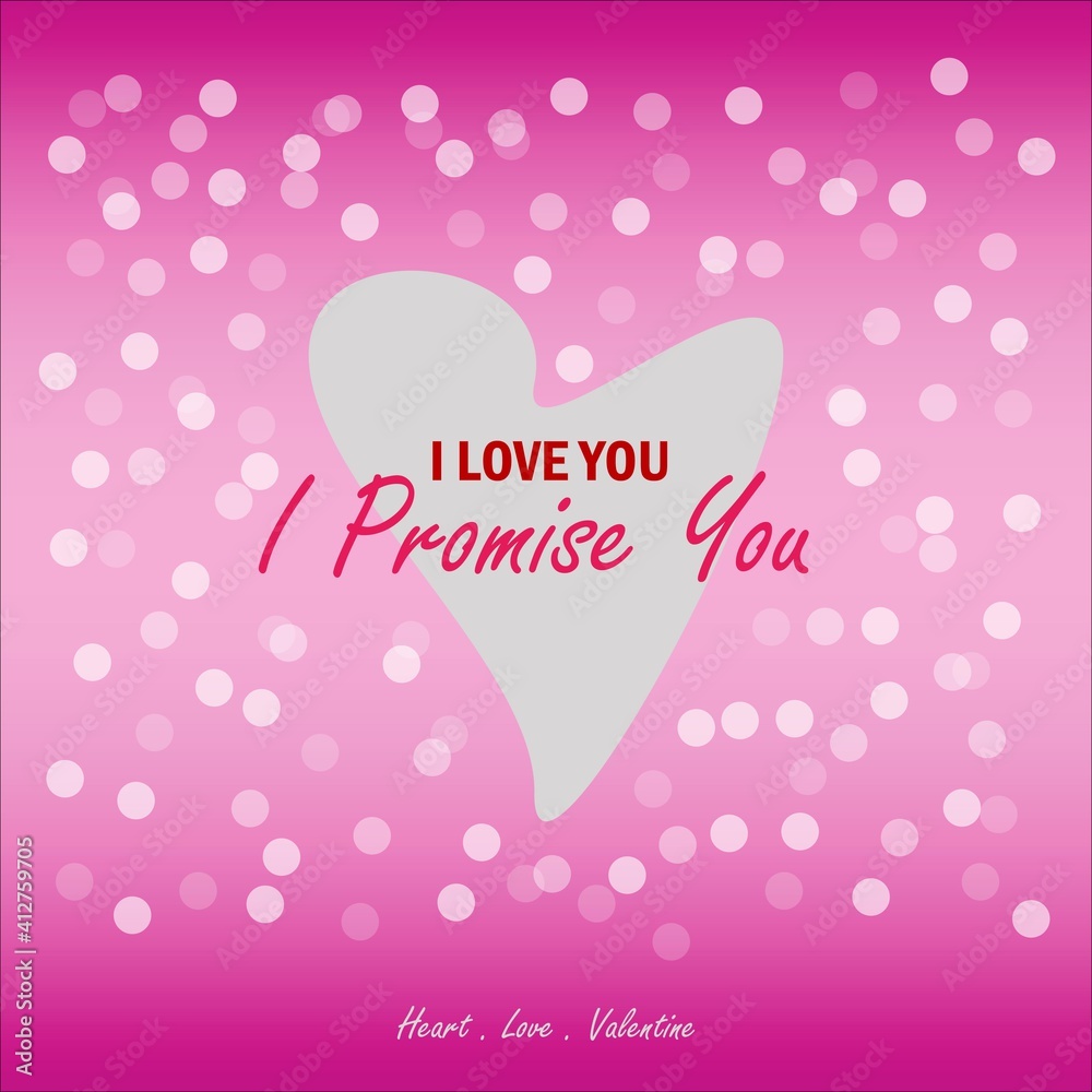 11 February,  promise day vector design. celebrate before valentine's day.  I love you.  Friends forever,  Love Forever. Heart sign concept vector design