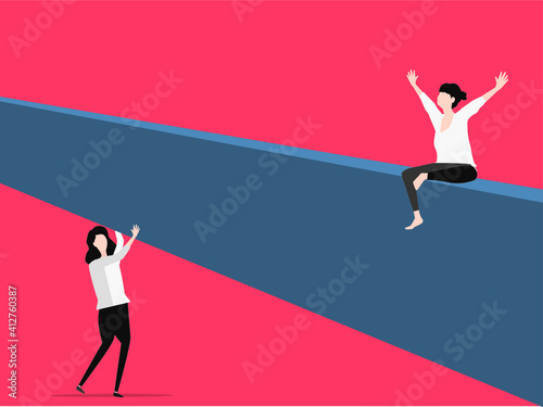 Business or career, opportunity concept vector