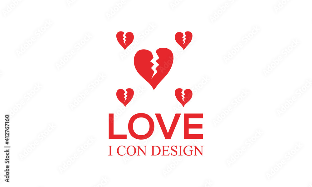 happy valentines day  i con design.