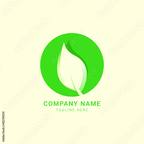 Creative Leaf Logo Icon Design