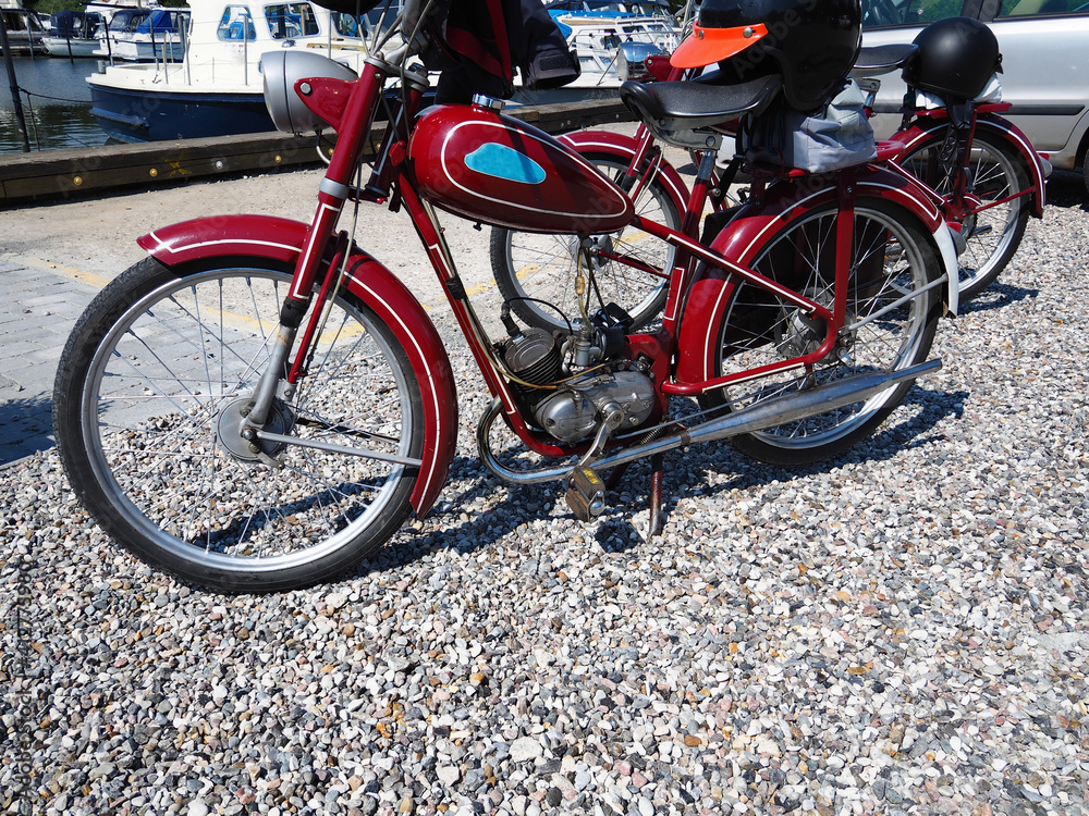 Vintage bike motorcycle
