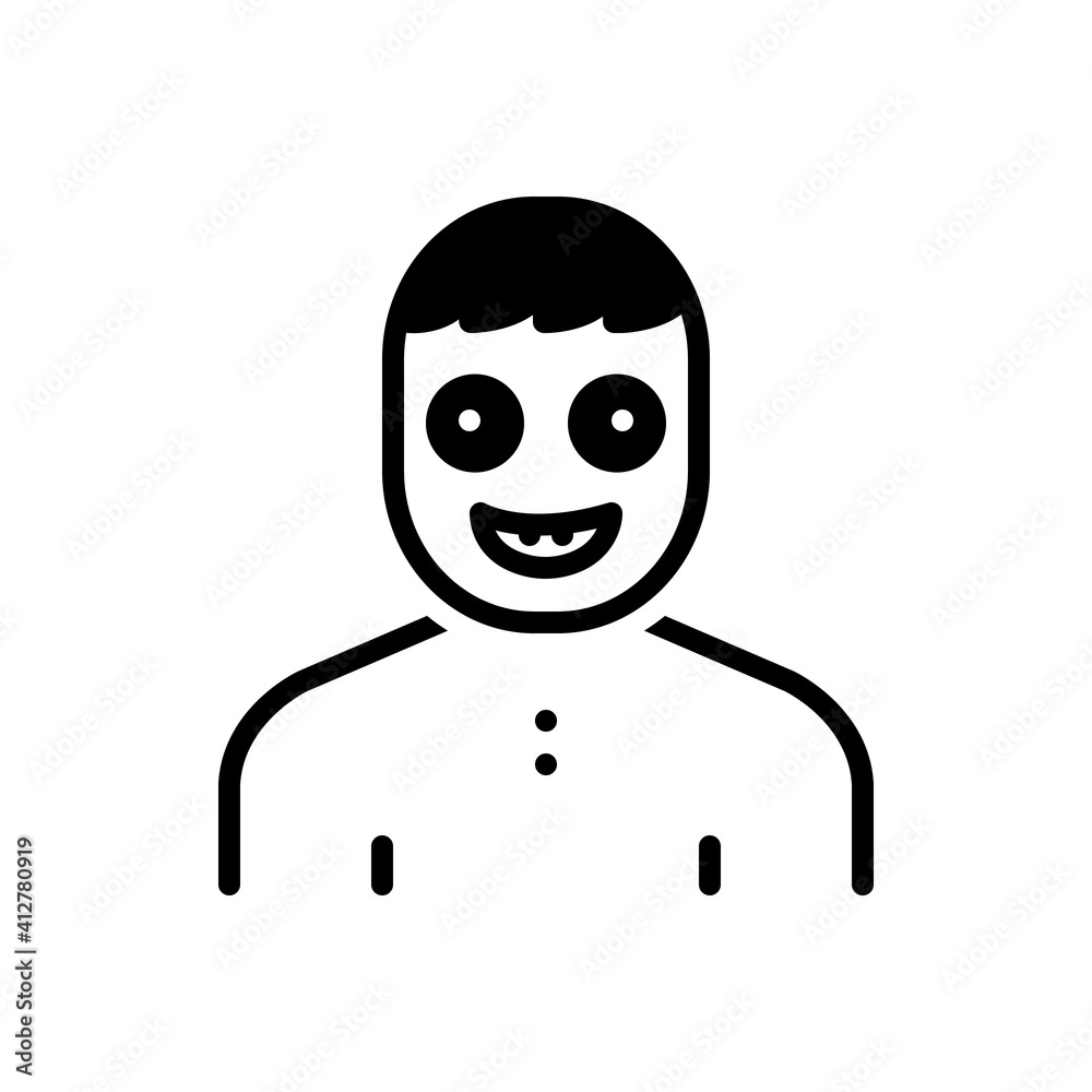 Black solid icon for syndrome
Black solid icon for syndrome