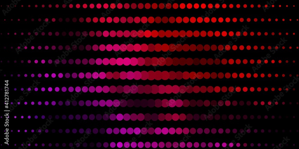 Light Pink, Red vector backdrop with circles. Light Pink, Red vector backdrop with circles.