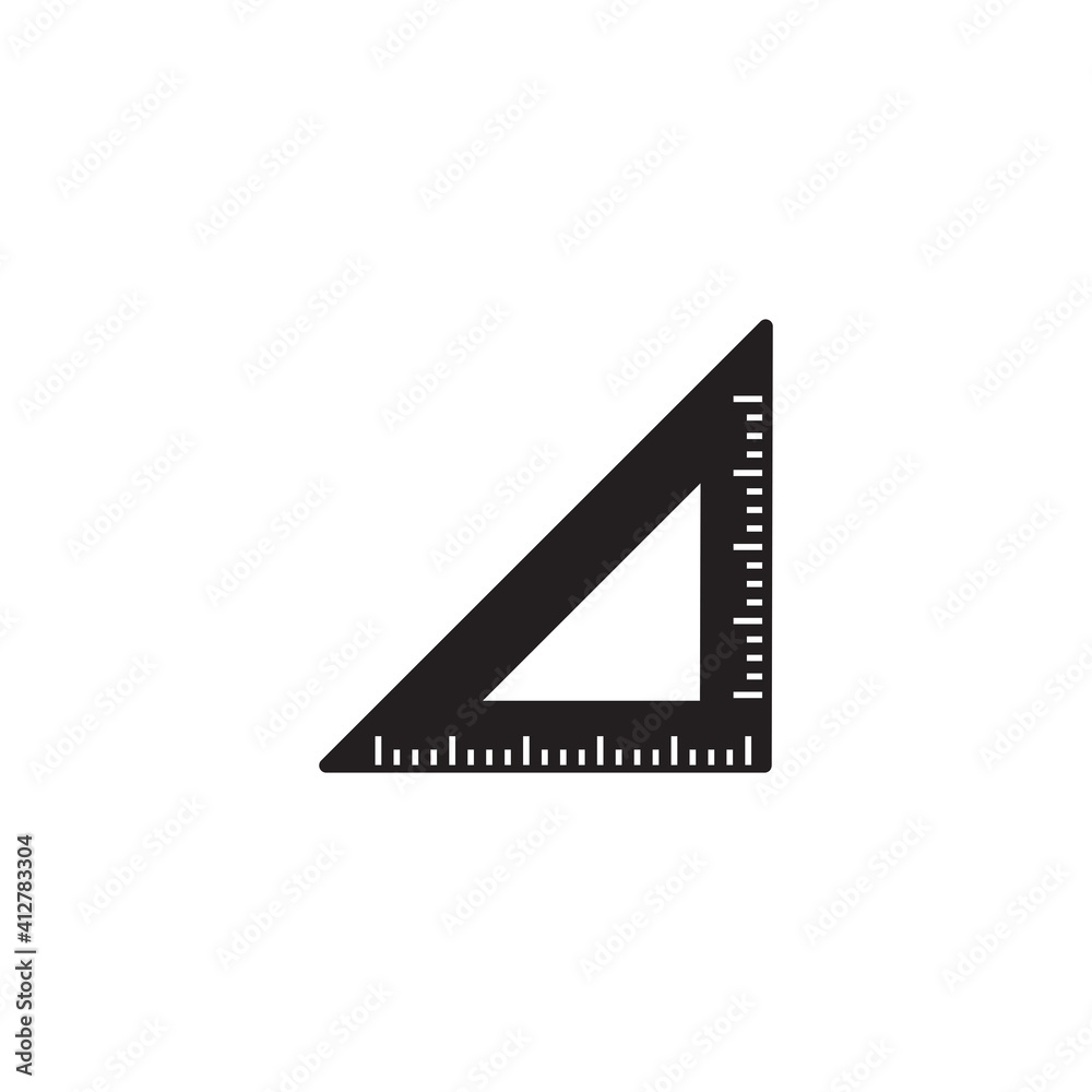 ruler icon symbol sign vector