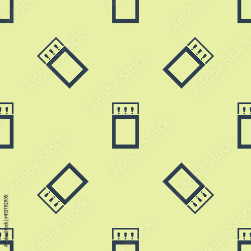 Black Open matchbox and matches icon isolated on white background. Set icons colorful. Vector.