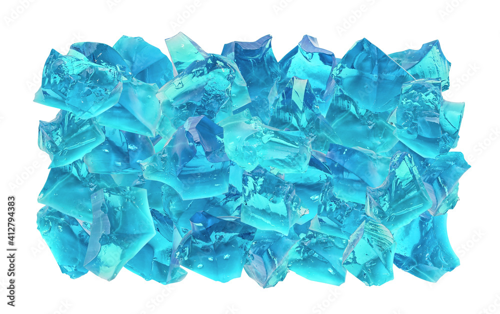 Fototapeta premium background texture of cold blue ice