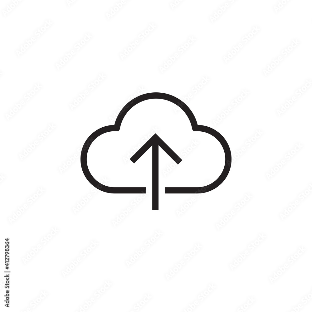 upload icon symbol sign vector upload icon symbol sign vector