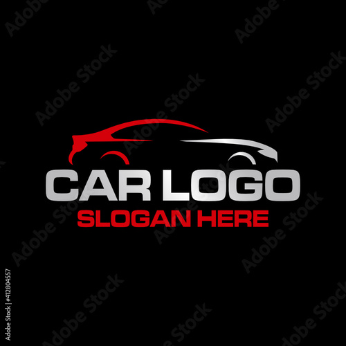 Car Logo Design Template Inspiration, Vector Illustration, Vehicle Logo, Automotive Logo
