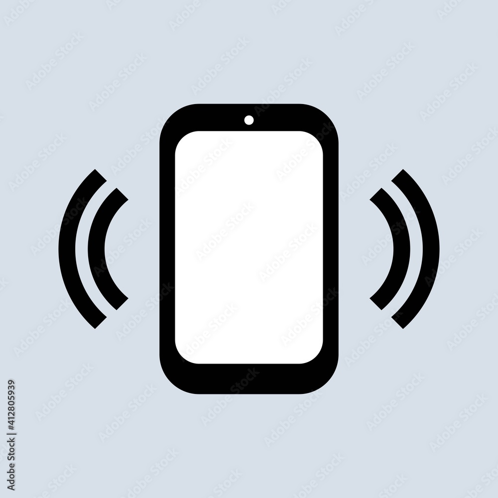 Calling phone icon. Incoming call. Communication concept. Vector on isolated background. EPS 10 Calling phone icon. Incoming call. Communication concept. Vector on isolated background. EPS 10