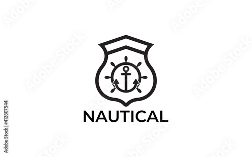 Marine Maritime or Nautical Icons
