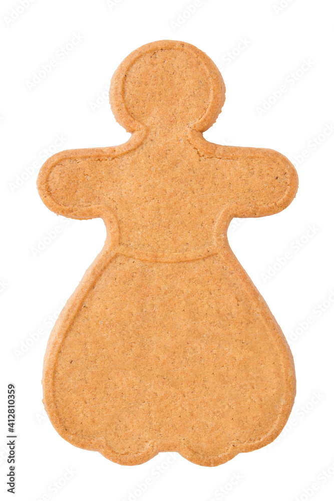 Gingerbread man isolated Gingerbread man isolated
