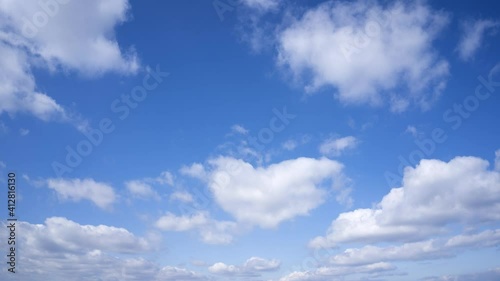 空のタイムラプス