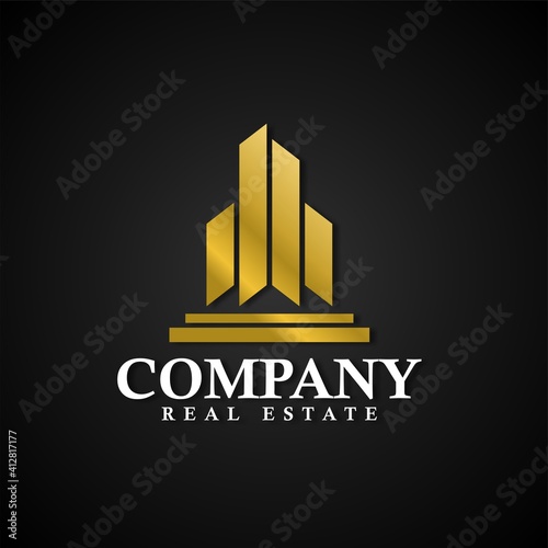 Logos for real estate companies, apartments or architects