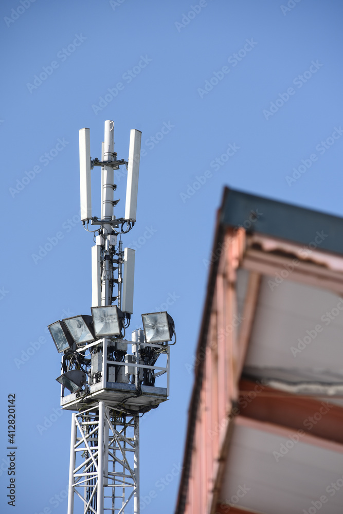 antenne GSM mobile telephonie 4G 5G connection connectivité telephone antenne GSM mobile telephonie 4G 5G connection connectivité telephone