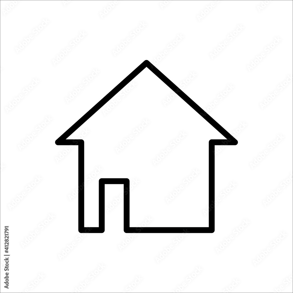 Home Icon Design Vector Template Home Icon Design Vector Template