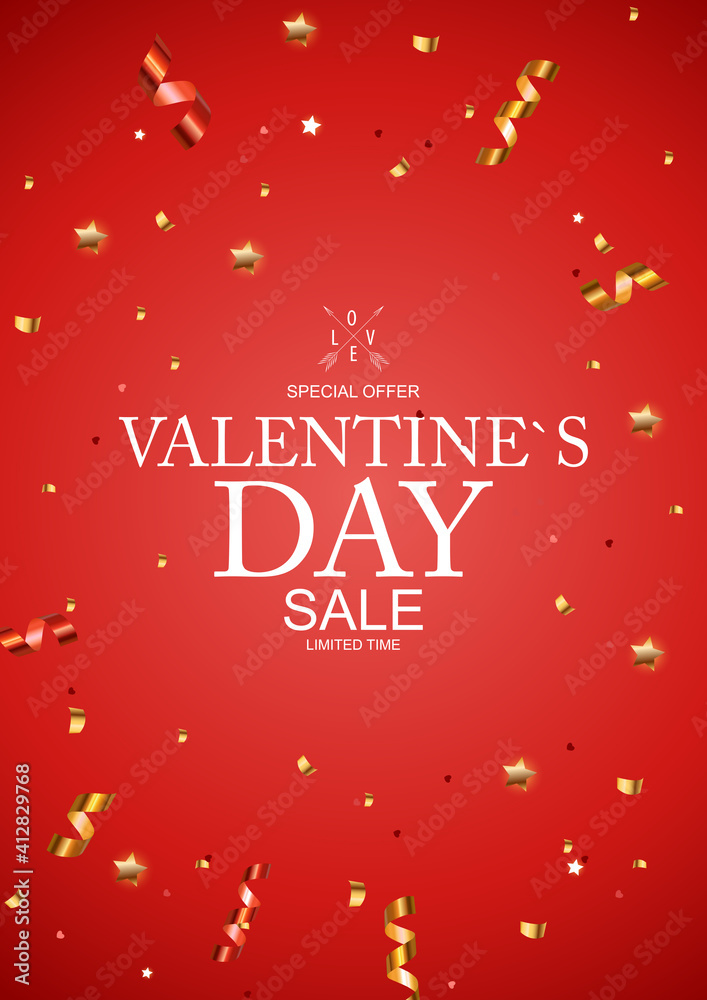Valentines day background, card templates, holiday banners, greeting cards. Vector Illustration EPS10