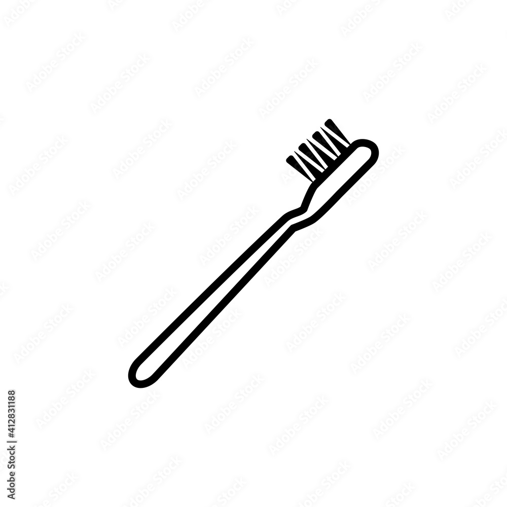 Tooth Brush Icon Design Vector Template Tooth Brush Icon Design Vector Template