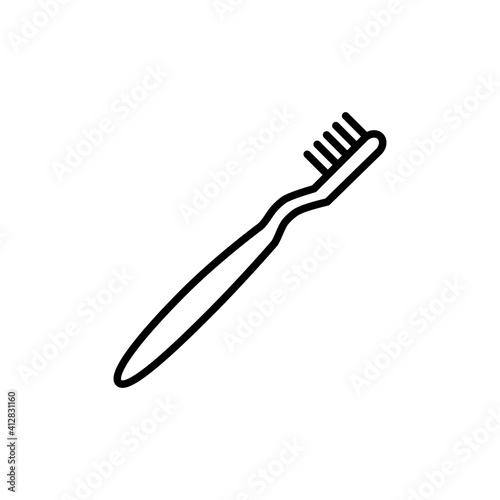 Tooth Brush Icon Design Vector Template