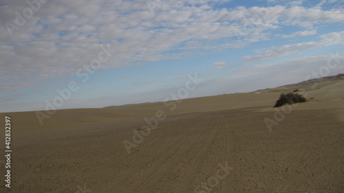 Magnifique vue du desert